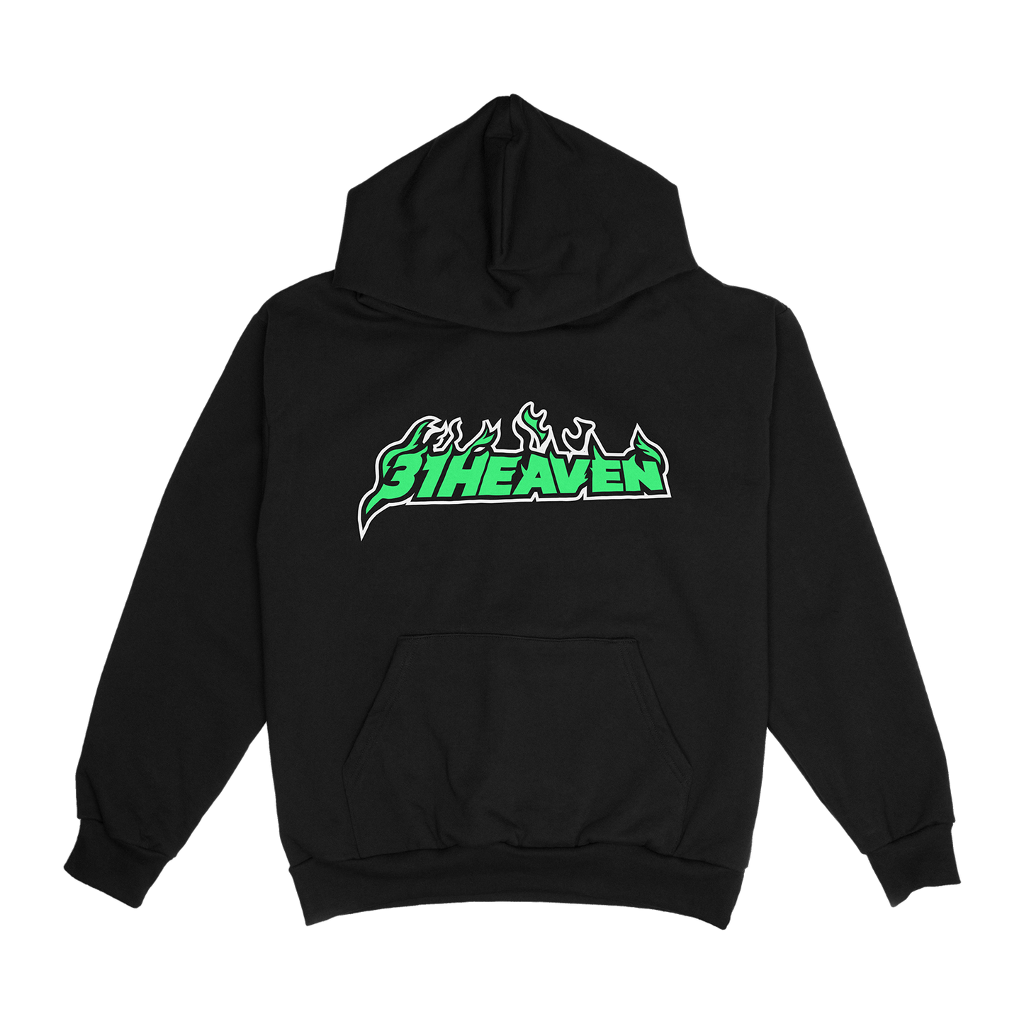 GREEN FIRE 31HEAVEN HOODIE