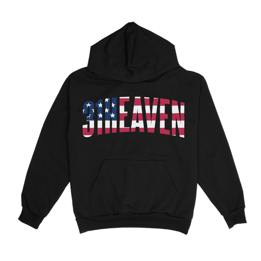 31HEAVEN AMERICAN FLAG HOODIE